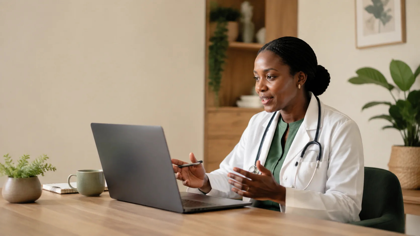 Online consultations from home